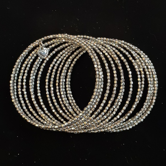 Stella & Dot Silver Bardot Bangle - Picture 3 of 4